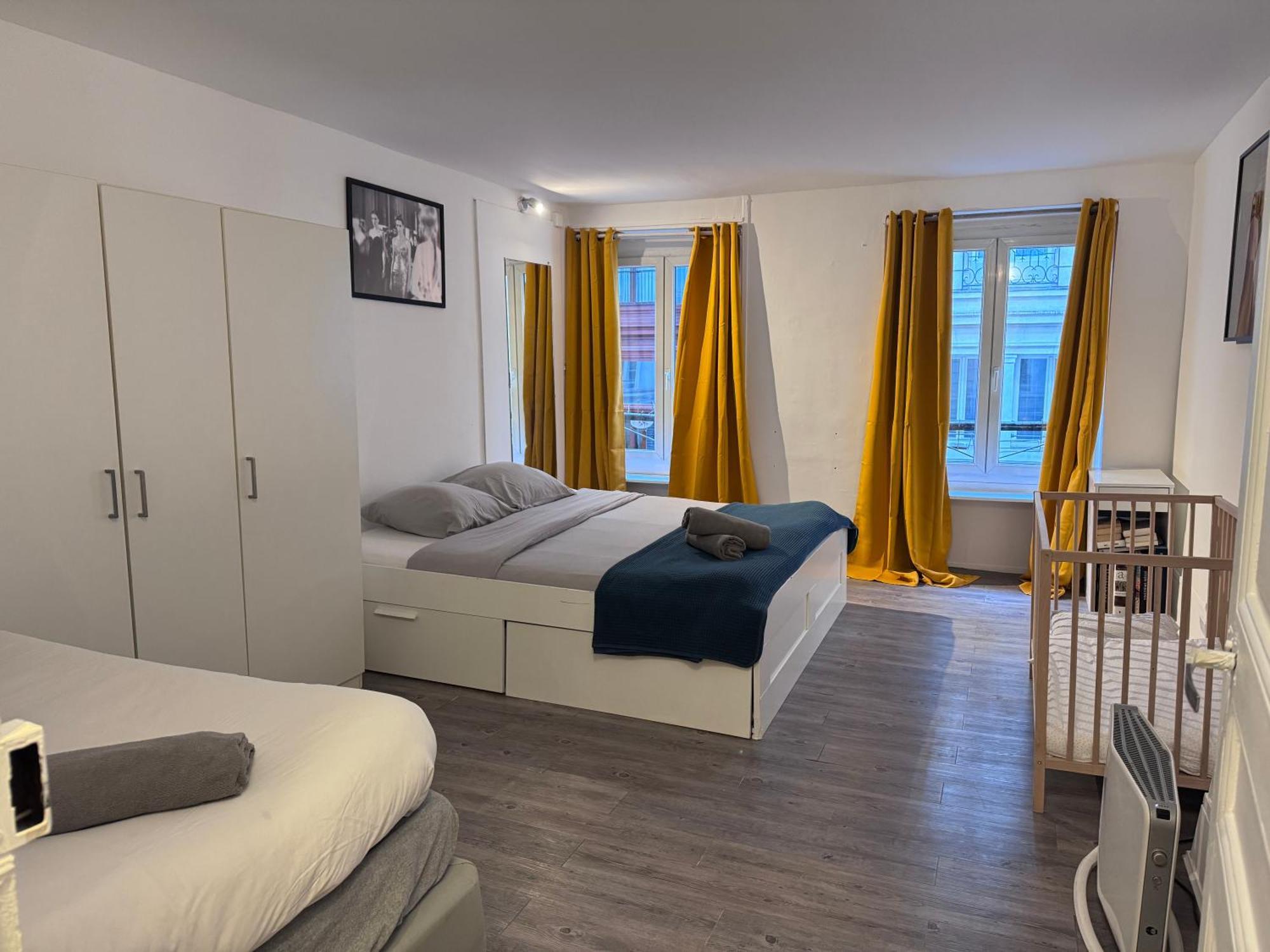 Central Flat For 7 Paris Extérieur photo