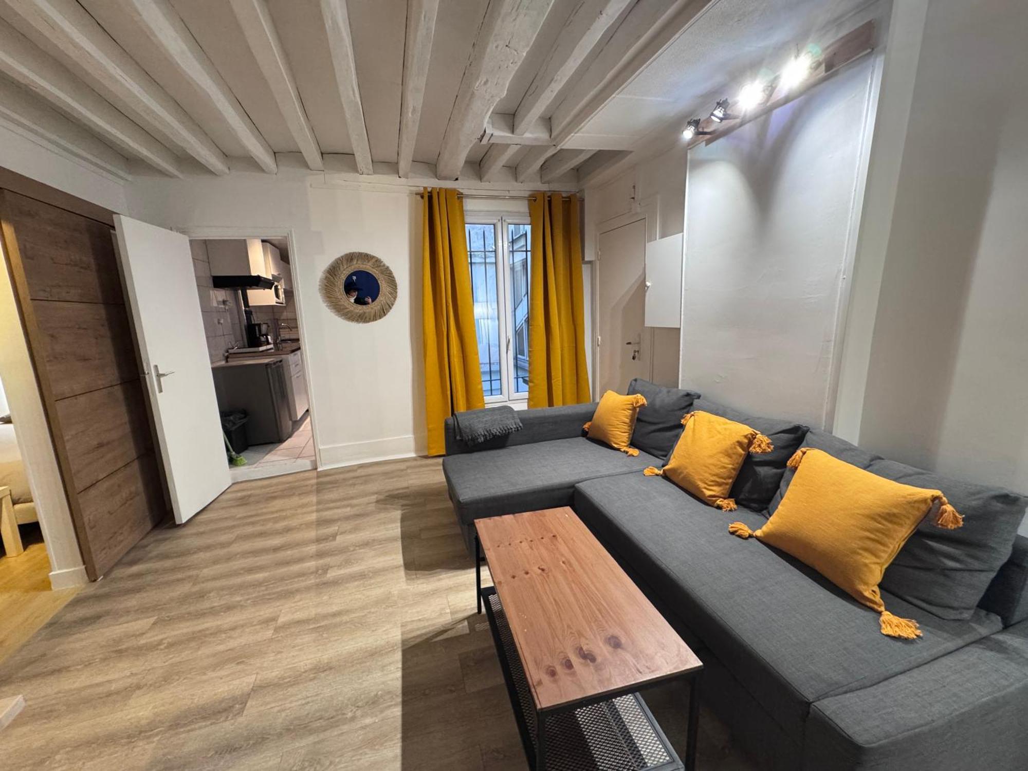 Central Flat For 7 Paris Extérieur photo